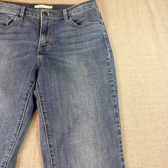 Levi's Jeans 505 Straight Leg Blue Denim Men's Size 31x32 Zip Fly - Picture 4 of 12